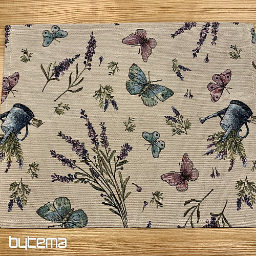 Mantel tapiz, bufanda Lavanda 5