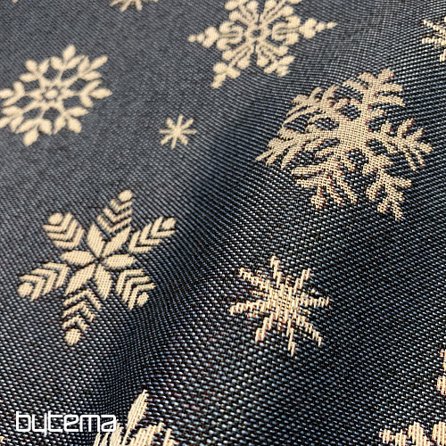 Mantel y pañuelo Gobelino Escamas azules