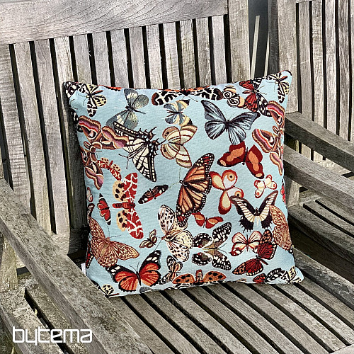 Funda de cojín tapiz MARIPOSAS