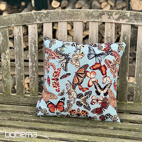 Funda de cojín tapiz MARIPOSAS