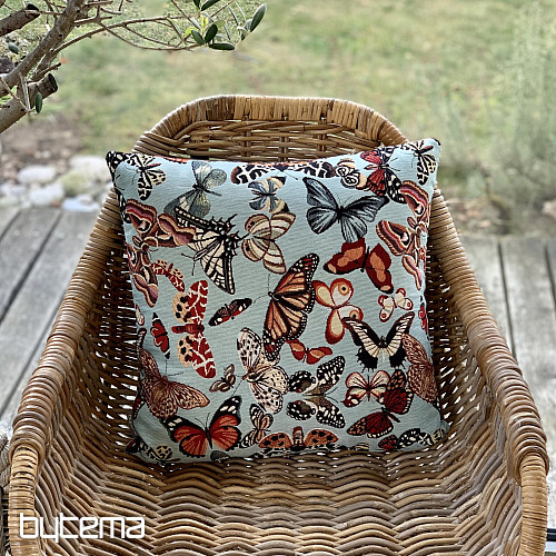 Funda de cojín tapiz MARIPOSAS