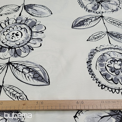 Tela decorativa FLORIDA flor grande