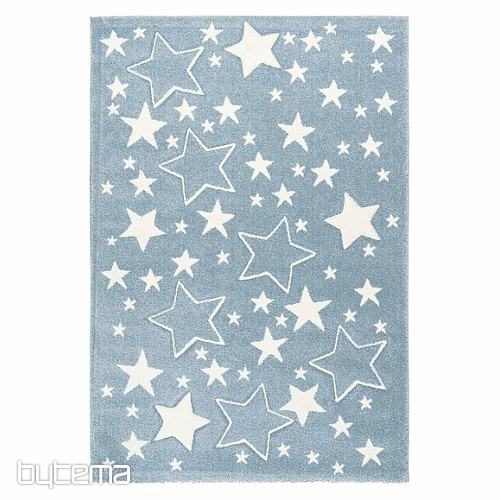 Alfombra infantil AMIGO 329 ESTRELLAS - AZUL