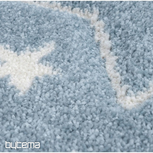 Alfombra infantil AMIGO 329 ESTRELLAS - AZUL