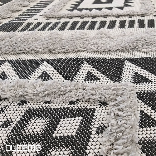 Alfombra de hilo DELI 01 gris