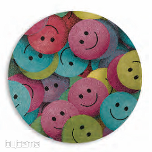 Alfombra infantil PLAY cara sonriente