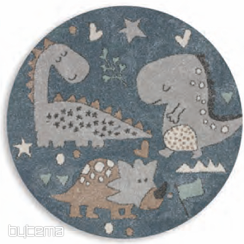 Alfombra pieza infantil ROMA DINOSAURIOS