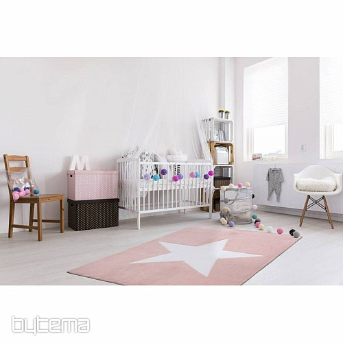 Alfombra infantil pieza DREAM 700 rosa
