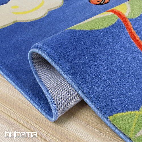 Alfombra infantil KIDS JIRAFA azul