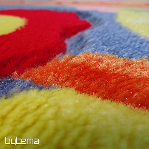Alfombra infantil KIDS JIRAFA azul