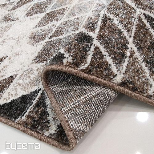 Alfombra pieza PANAMERO 10 triangulos marron