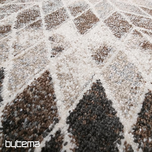 Alfombra pieza PANAMERO 10 triangulos marron