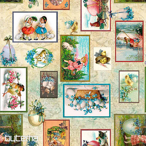 Tela decorativa PASCUA VICTORIANA