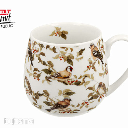 Taza de porcelana Chubby Birds