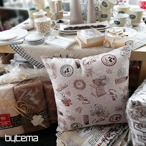 Tela decorativa CAFÉ MARÓN
