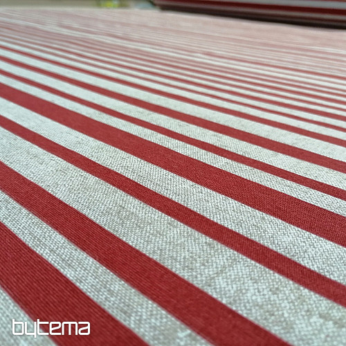 Tela decorativa STRIPE burdeos