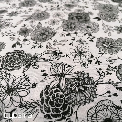 Tela de algodón FLORES FLORAL 1
