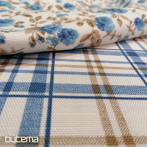 tela decorativa LAURA - cuadros azules
