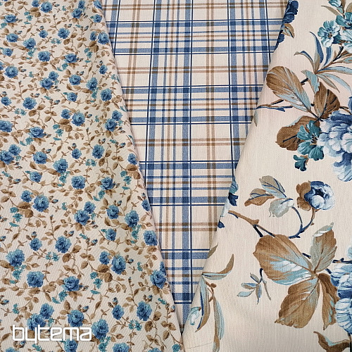 tela decorativa LAURA - cuadros azules