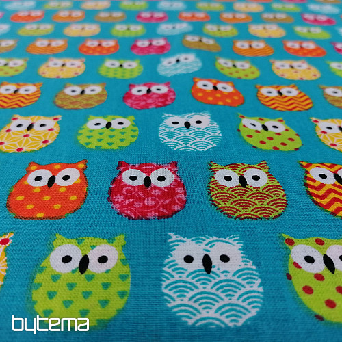 Tela decorativa MINI BÚHOS 6