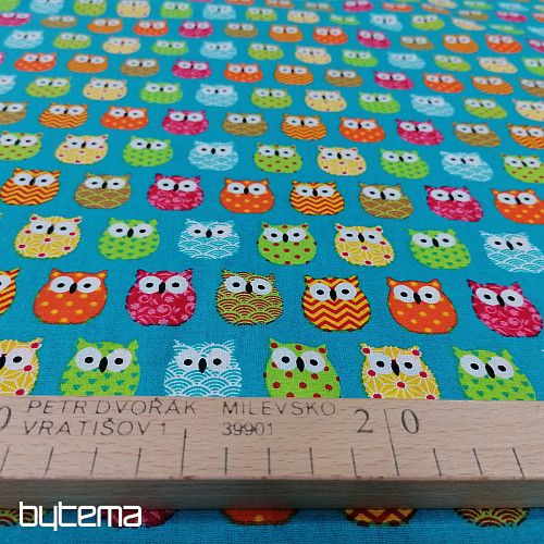 Tela decorativa MINI BÚHOS 6