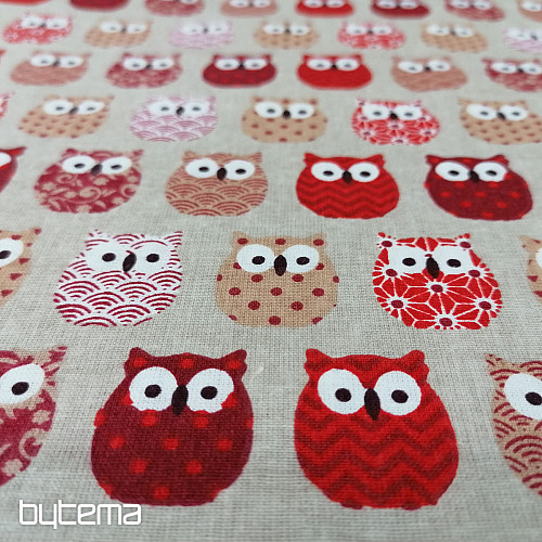 Tela decorativa MINI BÚHOS 4