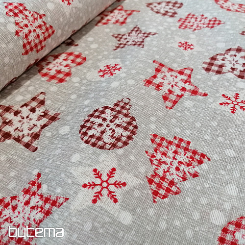 Tela decorativa navideña MIX LAPONIA