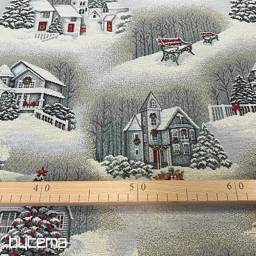 Tela tapiz PAISAJE NAVIDEÑO