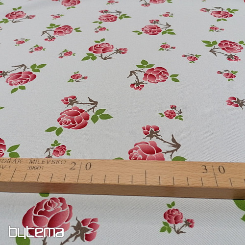 Tela decorativa BLACK OUT Rosas