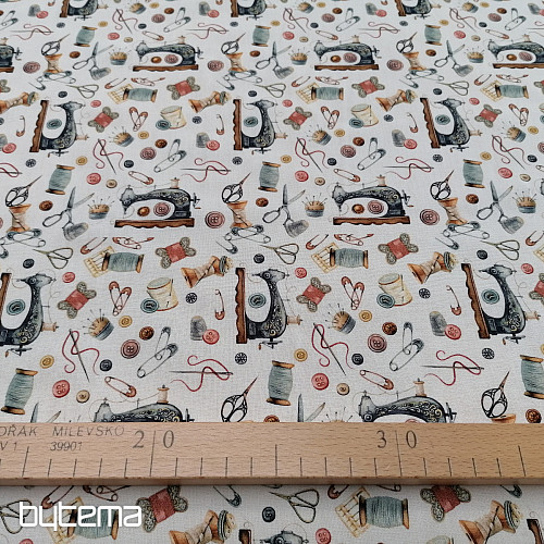 Tela de algodón MÁQUINA DE COSER