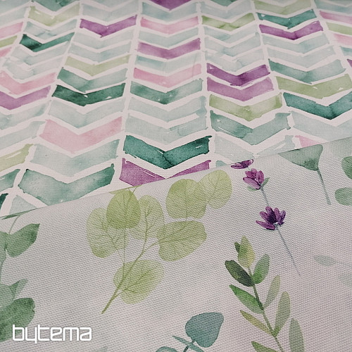 Tela decorativa CIK CAK verde