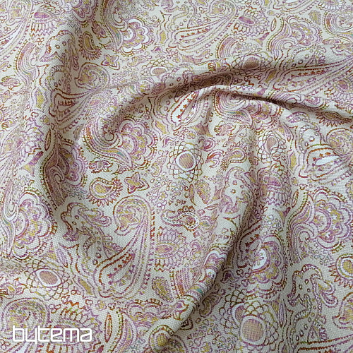 Tela decorativa KASHMIR rosa