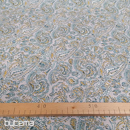 Tela decorativa KASHMÍR azul