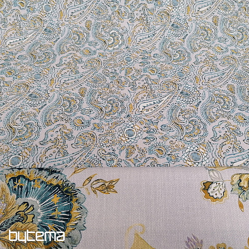 Tela decorativa KASHMÍR azul