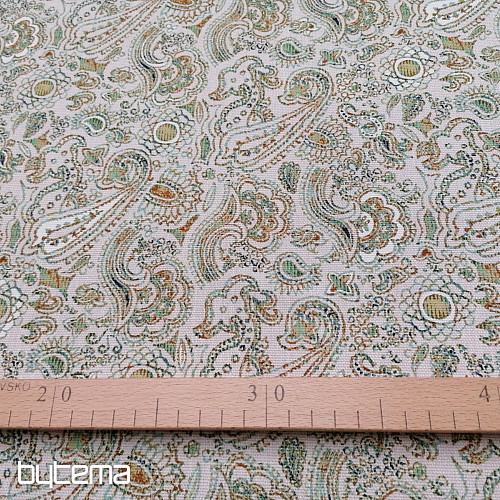 Tela decorativa KASHMIR verde