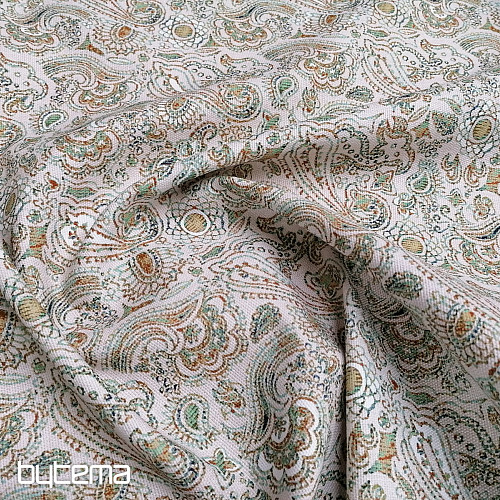 Tela decorativa KASHMIR verde