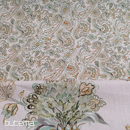 Tela decorativa KASHMIR verde