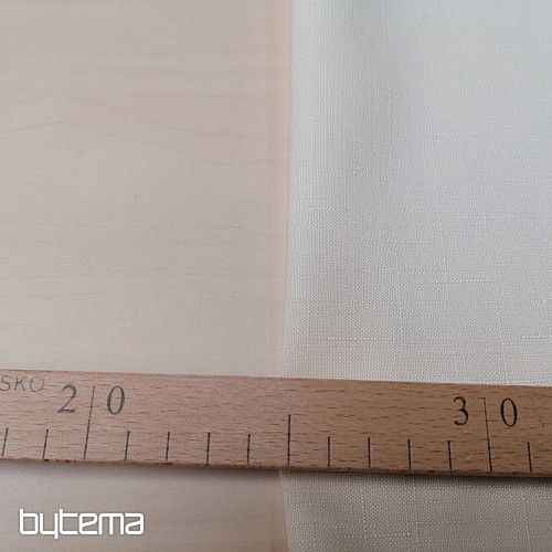 Tela decorativa Teflón ELBA crema