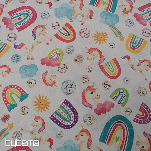 Tela decorativa UNICORNIOS
