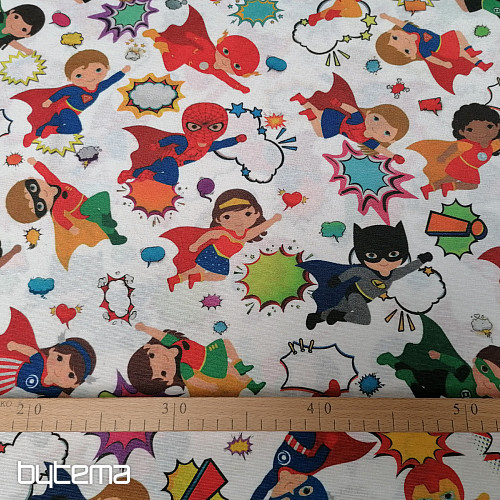 Tela decorativa SUPERHÉROES