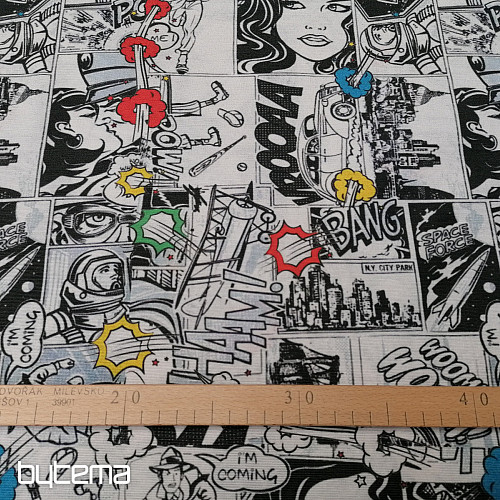 Tela decorativa KOMIKS IM-COMING