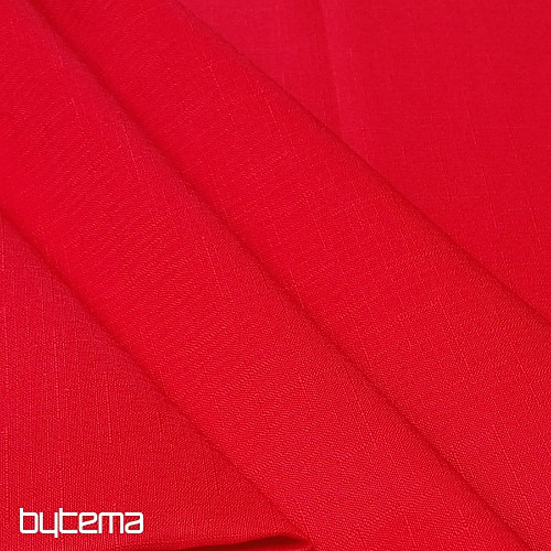 Tela decorativa Teflón ELBA rojo