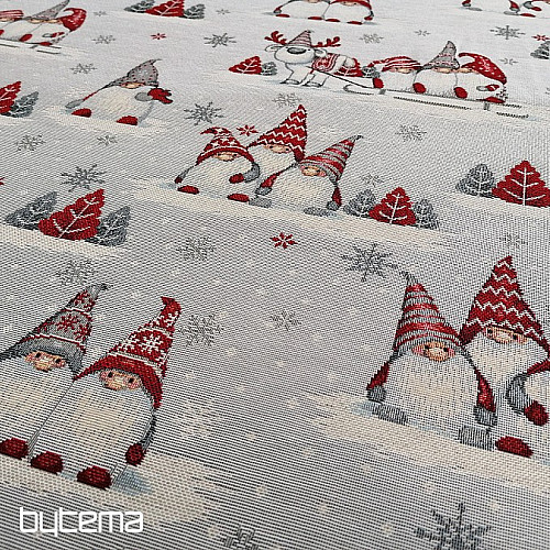 Mantel tapiz, bufanda Duendes navideños 2