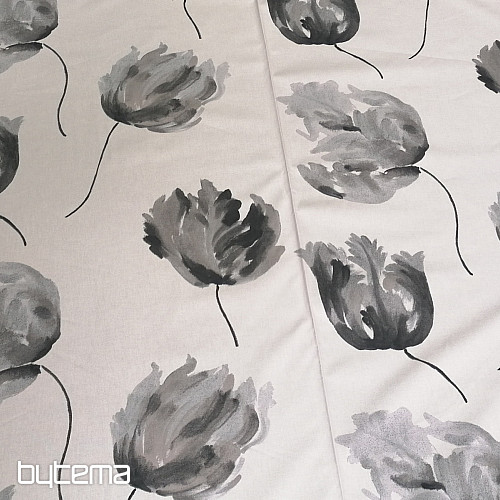 Tela decorativa IZALINE gris