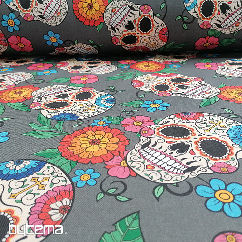 Tela decorativa TANIS calaveras