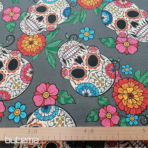 Tela decorativa TANIS calaveras