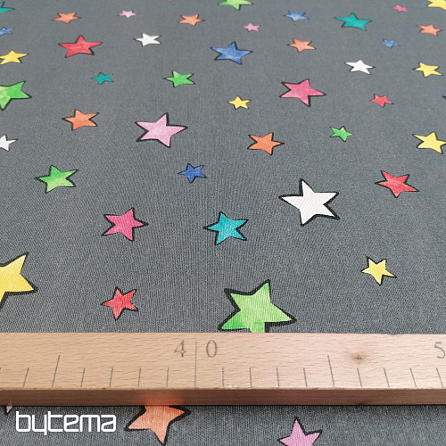 Tela decorativa ESTRELLAS estrellas de colores