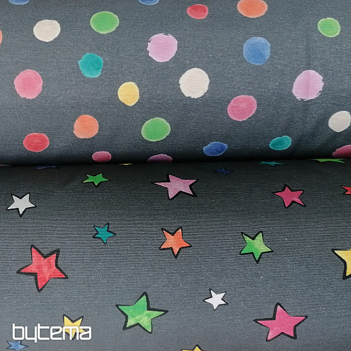 Tela decorativa PUNTOS DE COLORES