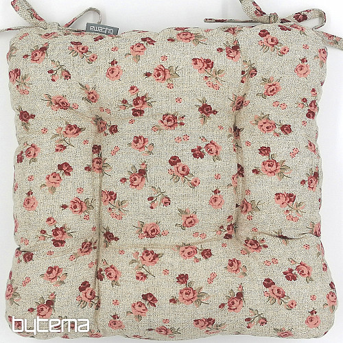 Cojines para silla ROSES rojo