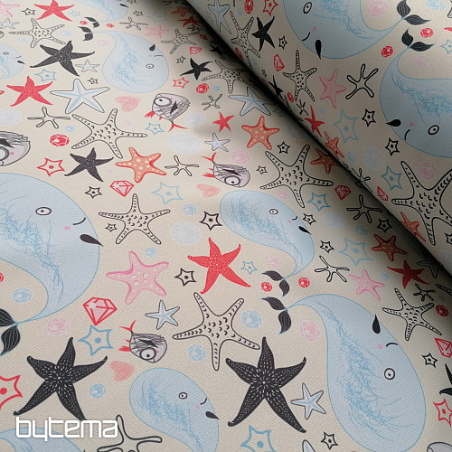 Tela decorativa BLACK-OUT Mundo submarino